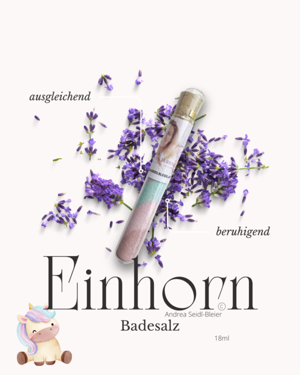 Einhornbadesalz 18ml