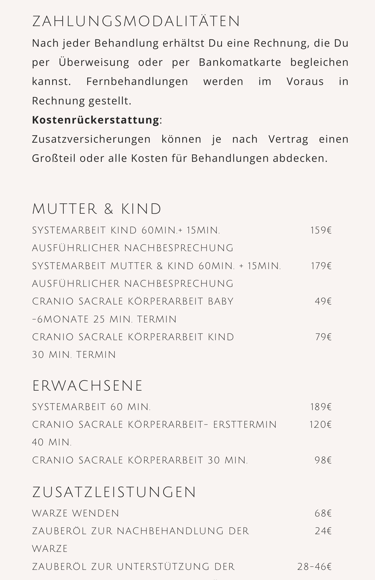 kostenübersicht